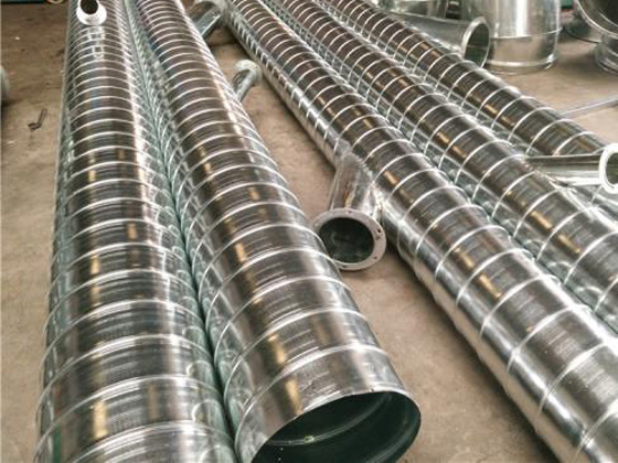 云南不锈钢螺旋风管